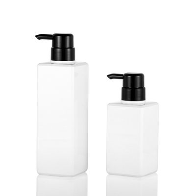botella cosmética privada de aire de la loción, pantalla que imprime la botella blanca de la loción con la bomba