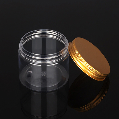 Capacidad hermética privada de aire 8oz del envase poner crema vacío transparente