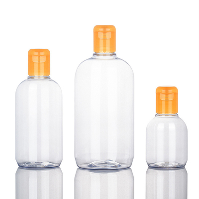 Top plástico del tornillo de botella 300ML, tarros transparentes del top del tornillo del ANIMAL DOMÉSTICO