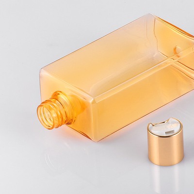 La botella del casquillo del disco del ODM, apretón plástico 300ML embotella para el material del ANIMAL DOMÉSTICO de la loción