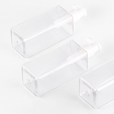 Botella cosmética transparente 300ML biodegradable de lujo de la loción