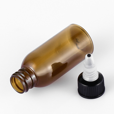 Pequeños tarros plásticos con la capacidad reutilizable 60ml de Reappliable de las tapas del top del tornillo