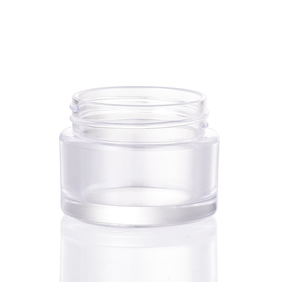 Tarros cosméticos vacíos de lujo, capacidad plástica biodegradable de los tarros 8oz