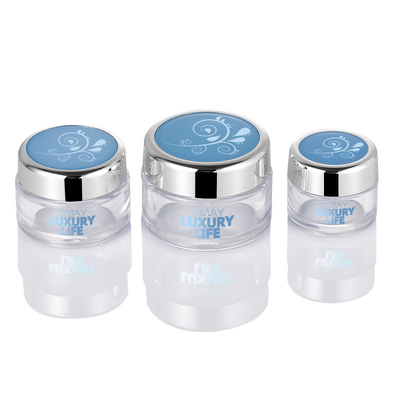 Tarro de empaquetado poner crema del ODM, 15g anchura decorativa plástica de los tarros 40m m