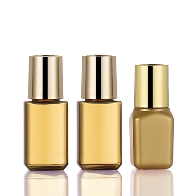 la botella vacía del viaje 15ml fijó al OEM del color oro disponible para el cuidado de piel