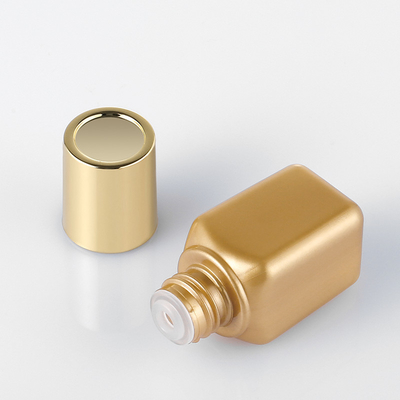 la botella vacía del viaje 15ml fijó al OEM del color oro disponible para el cuidado de piel