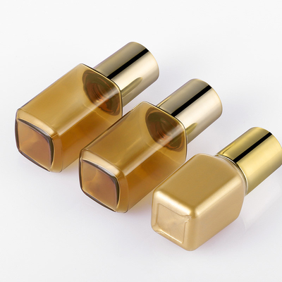 la botella vacía del viaje 15ml fijó al OEM del color oro disponible para el cuidado de piel