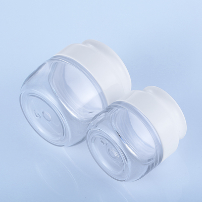 Embalajes cosméticos vacíos reutilizables, tarros plásticos biodegradables reutilizables