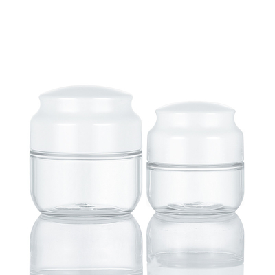 Embalajes cosméticos vacíos reutilizables, tarros plásticos biodegradables reutilizables