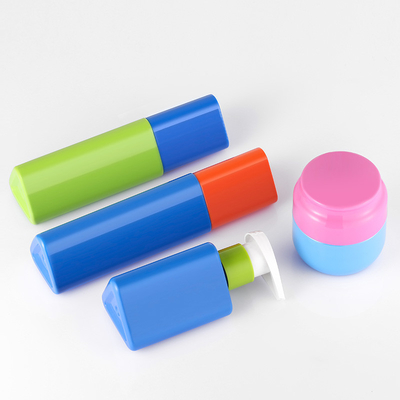 Sistemas de empaquetado cosméticos del tapón de tuerca, envases cosméticos plásticos de 150ml 200ml