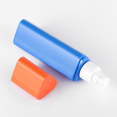 Sistemas de empaquetado cosméticos del tapón de tuerca, envases cosméticos plásticos de 150ml 200ml