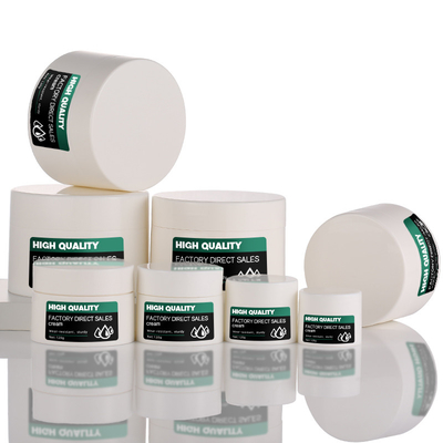 Envase vacío biodegradable para la crema, envases cosméticos de acrílico 100g