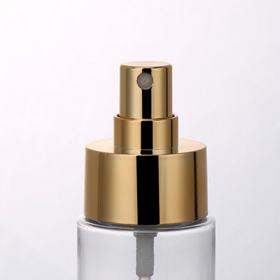 Botellas cosméticas vacías redondas del espray, botellas de lujo del espray del plástico transparente de 4 onzas