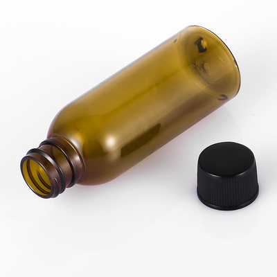 Material del ANIMAL DOMÉSTICO de Multiapplication de 2 de la onza del plástico transparente del tornillo envases del top