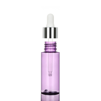 El dropper plástico grueso embotella la impresión material plástica de la pantalla del ANIMAL DOMÉSTICO 30ml