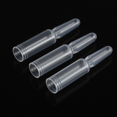 El pequeño dropper de ojo plástico cosmético embotella 2ml el diámetro de la capacidad 13m m