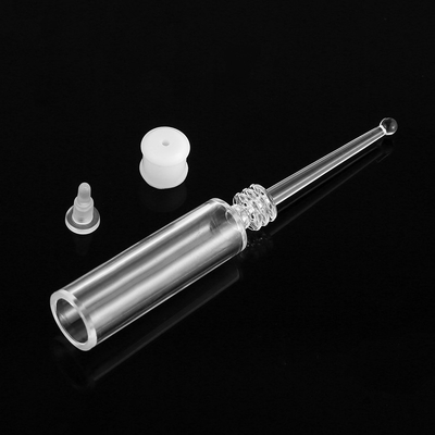 Las botellas de aceite esencial transparentes 1ml ACARICIAN la ampolla material plástica