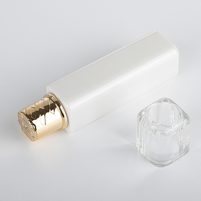 Botellas de perfume vacías de lujo de acrílico del ODM que empaquetan a Rose Gold 15ML 30ML