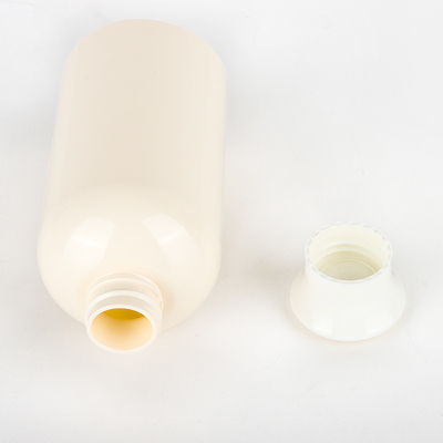 Botella plástica redonda transparente plástica cosmética de la botella de tinta 300ml 350ml